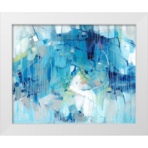 Ice Breaker II White Modern Wood Framed Art Print by OToole, Tim