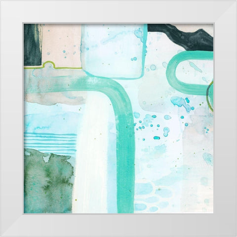 Minted Storm I White Modern Wood Framed Art Print by Popp, Grace