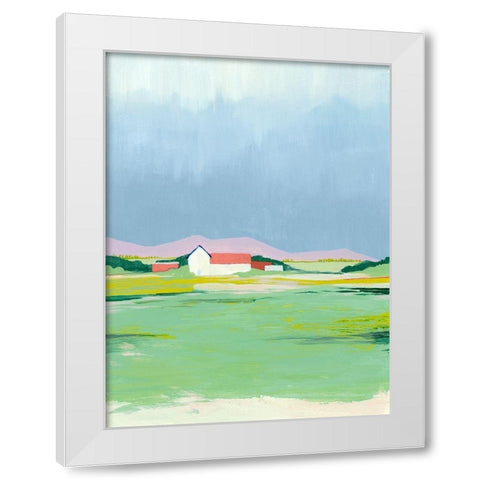 Spring Fallow I White Modern Wood Framed Art Print by Popp, Grace
