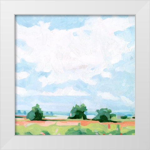 Spring Midday I White Modern Wood Framed Art Print by Scarvey, Emma