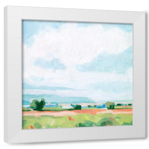 Spring Midday II White Modern Wood Framed Art Print by Scarvey, Emma