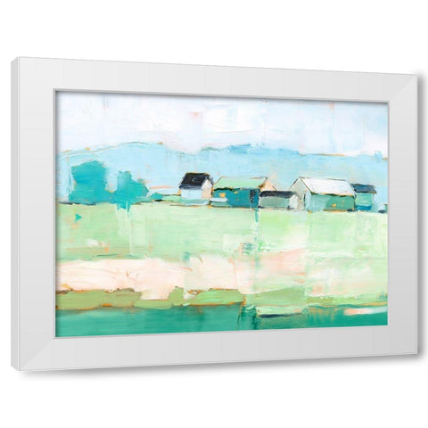 Rural Pastel II White Modern Wood Framed Art Print by Harper, Ethan