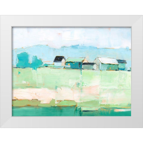 Rural Pastel II White Modern Wood Framed Art Print by Harper, Ethan