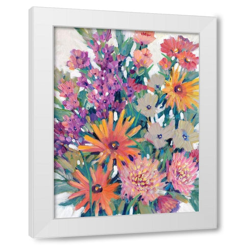 Spring in Bloom II White Modern Wood Framed Art Print by OToole, Tim