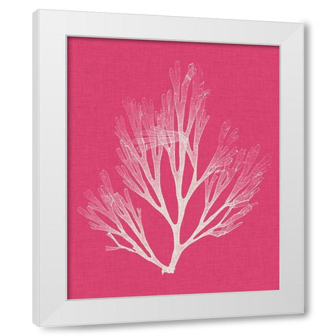 Seaweed Pop III White Modern Wood Framed Art Print by Vision Studio