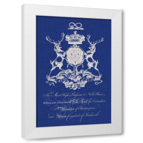 Heraldry Pop II White Modern Wood Framed Art Print by Vision Studio