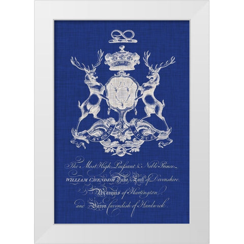 Heraldry Pop II White Modern Wood Framed Art Print by Vision Studio