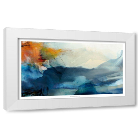 Devotion White Modern Wood Framed Art Print by Jasper, Sisa