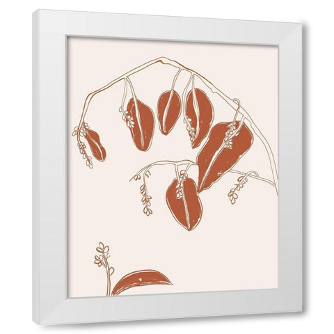 Fragile Things II White Modern Wood Framed Art Print by Wang, Melissa