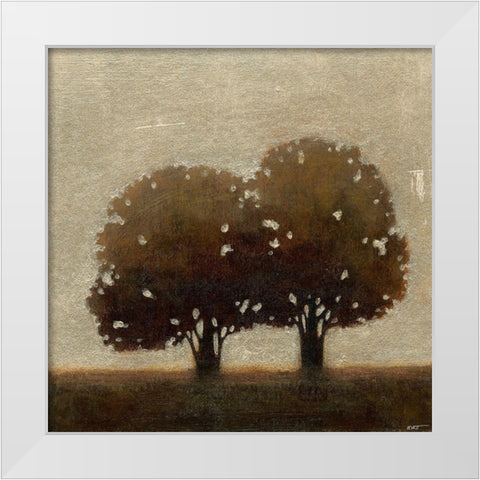Tree of Solace I White Modern Wood Framed Art Print by Wyatt Jr., Norman