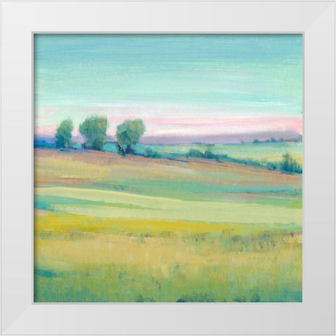 Vivid Landscape V White Modern Wood Framed Art Print by OToole, Tim