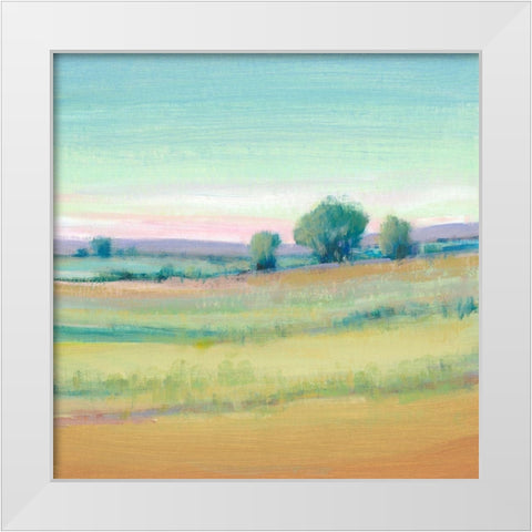 Vivid Landscape VI White Modern Wood Framed Art Print by OToole, Tim