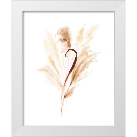 Soft Gathering II White Modern Wood Framed Art Print by Borges, Victoria