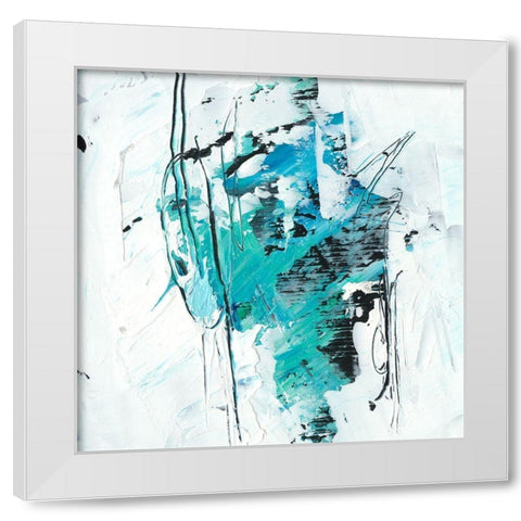 Kinetic Form III White Modern Wood Framed Art Print by Harper, Ethan