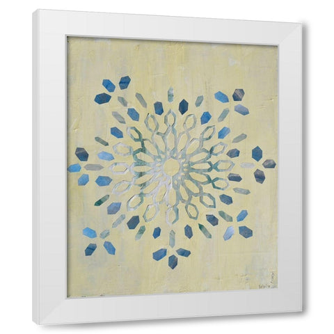 Star Mandala I White Modern Wood Framed Art Print by Avondet, Natalie