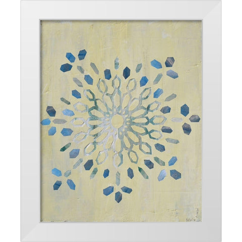 Star Mandala I White Modern Wood Framed Art Print by Avondet, Natalie