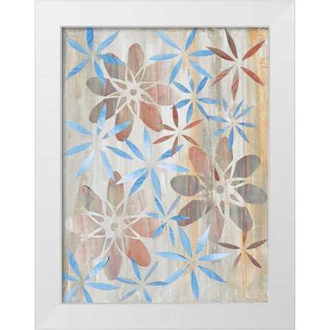 Mandala Arrangement III White Modern Wood Framed Art Print by Avondet, Natalie
