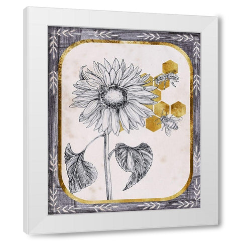 Pursue Sweetness V White Modern Wood Framed Art Print by Wang, Melissa