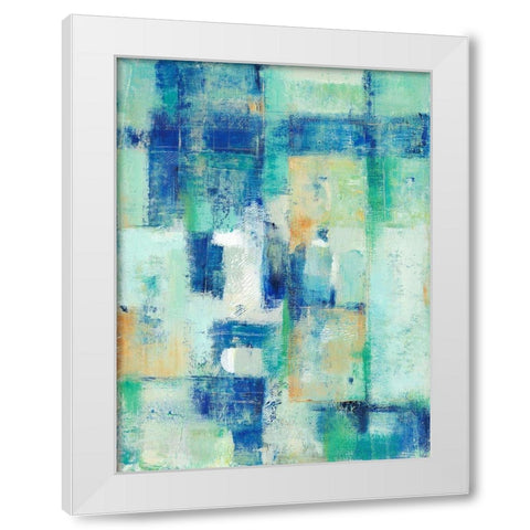 Aerial Vision I White Modern Wood Framed Art Print by OToole, Tim