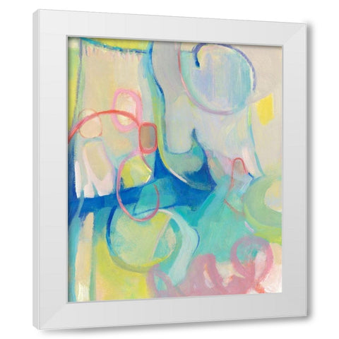 Lasso II White Modern Wood Framed Art Print by OToole, Tim