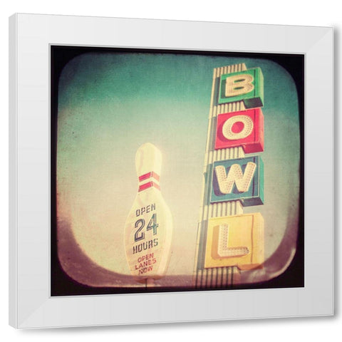 Frames of Travel II White Modern Wood Framed Art Print by Brown, Thomas