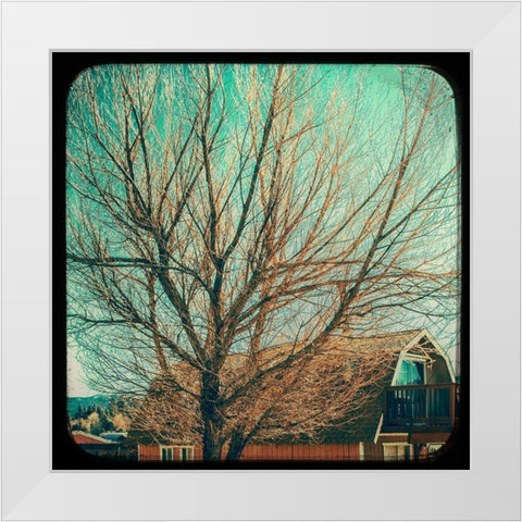 Frames of Travel III White Modern Wood Framed Art Print by Brown, Thomas