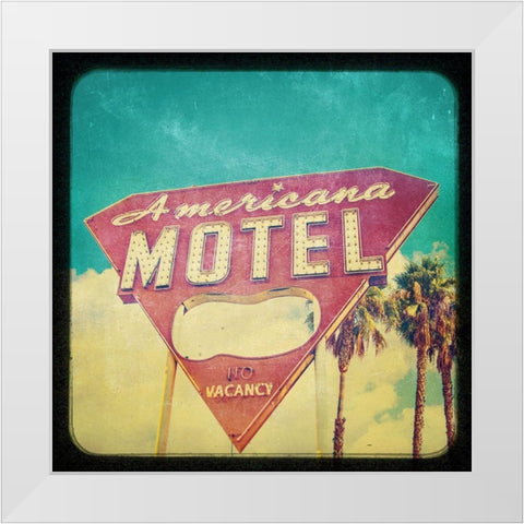 Frames of Travel VII White Modern Wood Framed Art Print by Brown, Thomas