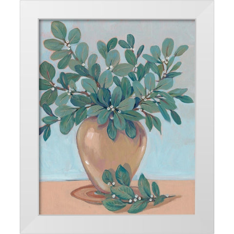 Arrangement III White Modern Wood Framed Art Print by OToole, Tim