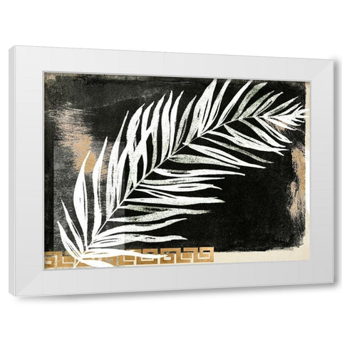 Immersion I White Modern Wood Framed Art Print by Wang, Melissa