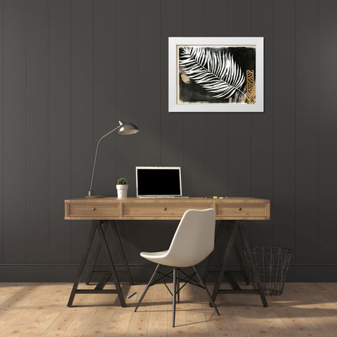 Immersion II White Modern Wood Framed Art Print by Wang, Melissa