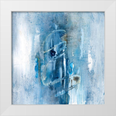 Cool Objects White Modern Wood Framed Art Print by Combs, Joyce