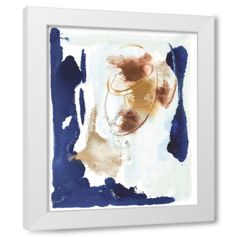 Friend Forever White Modern Wood Framed Art Print by Combs, Joyce