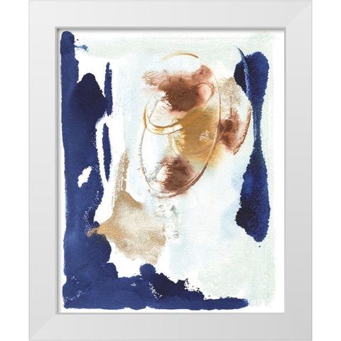 Friend Forever White Modern Wood Framed Art Print by Combs, Joyce