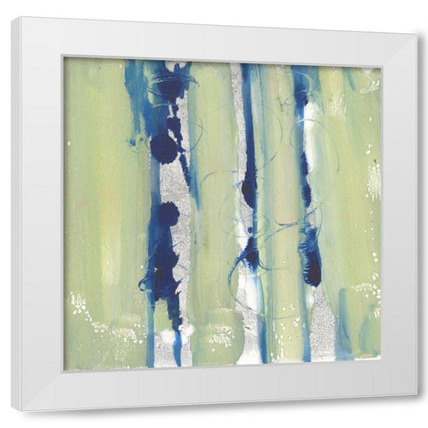 Upward Bound I White Modern Wood Framed Art Print by Combs, Joyce