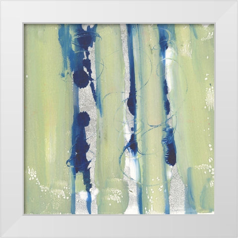 Upward Bound I White Modern Wood Framed Art Print by Combs, Joyce