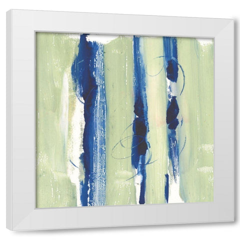 Upward Bound II White Modern Wood Framed Art Print by Combs, Joyce