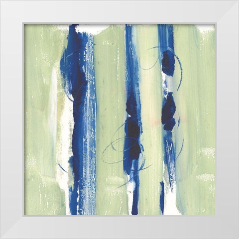 Upward Bound II White Modern Wood Framed Art Print by Combs, Joyce
