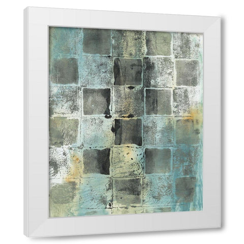 Close Comfort I White Modern Wood Framed Art Print by Combs, Joyce