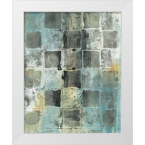 Close Comfort I White Modern Wood Framed Art Print by Combs, Joyce