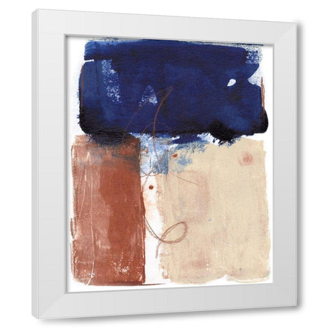 Living Colors II White Modern Wood Framed Art Print by Combs, Joyce