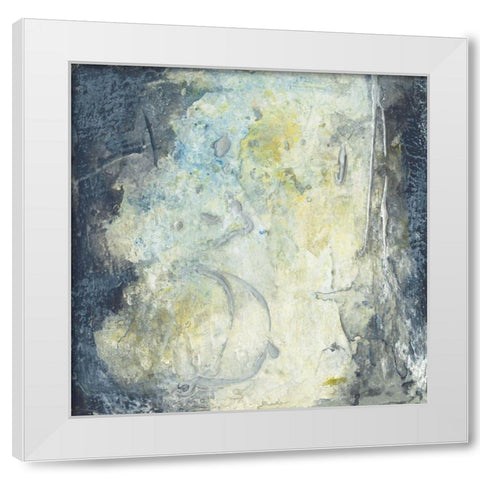 Shadows and Light II White Modern Wood Framed Art Print by Combs, Joyce