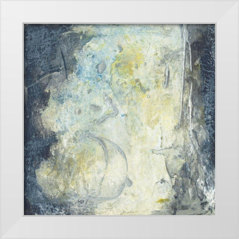 Shadows and Light II White Modern Wood Framed Art Print by Combs, Joyce