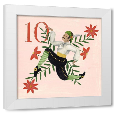 Twelve Days X White Modern Wood Framed Art Print by Popp, Grace