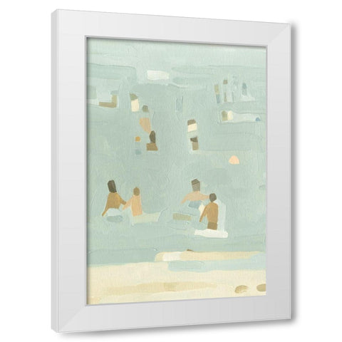 Summer Daydream I White Modern Wood Framed Art Print by Caroline, Emma