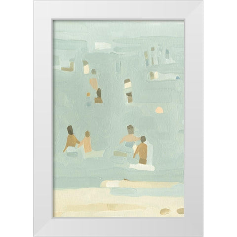 Summer Daydream I White Modern Wood Framed Art Print by Caroline, Emma