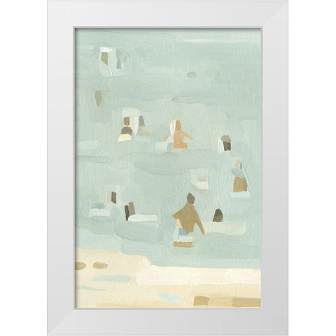 Summer Daydream II White Modern Wood Framed Art Print by Caroline, Emma