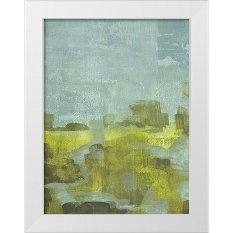 Overgrown Greenway II White Modern Wood Framed Art Print by Green, Jacob