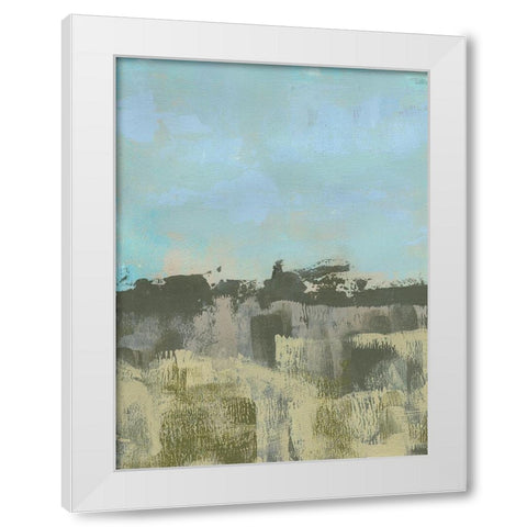Chesapeake Dunes I White Modern Wood Framed Art Print by Green, Jacob