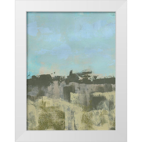 Chesapeake Dunes I White Modern Wood Framed Art Print by Green, Jacob