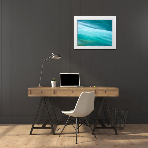 Before the Falls I White Modern Wood Framed Art Print by McLoughlin, James